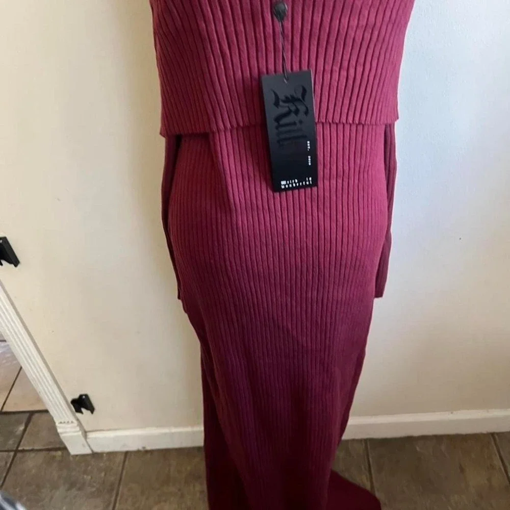 Killstar dusk empress dress in red size M - Picture 4 of 5